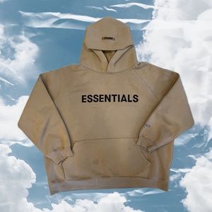 Fear of God: Essentials Hoodie (Khaki, Size XL)